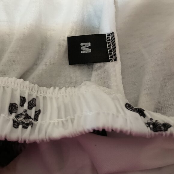 NWOT ~ Women's Dog Faces & Paw Print Lounge Pants/Pajama Bottoms (Size: Medium) - Picture 8 of 9